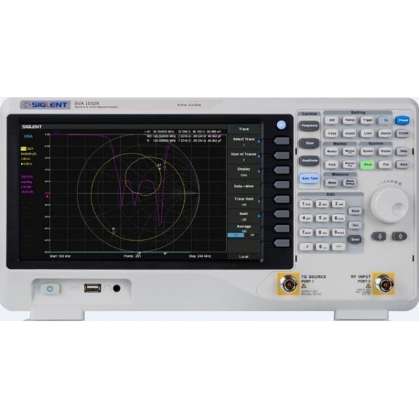 SVA1032X - Siglent Spectrum & Vector Network Analyzer - 3.2GHz
