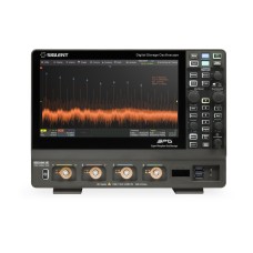 SDS3104X HD - Siglent Oscilloscope - 1GHz, 4 channels, 4GSa/s, 12-bit high resolution, 400Mpts memory depth mixed signal oscilloscope; 10.1'' touch screen