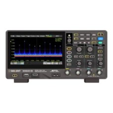 SDS814X HD - Siglent Oscilloscope - 100MHz, 4 channels, 2GSa/s, 12-bit high resolution, 50Mpts memory depth mixed signal oscilloscope; 7'' touch screen