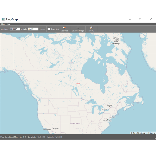 EasyMap - Siglent SHA800 Options: Outdoor/Indoor Map Tile Download PC Software