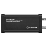 SAG1021I - 25 MHz isolated USB function/arbitrary waveform generator SDS800X HD, SDS1000X HD, four channel SDS1000X-E, SDS2000X-E, SDS3000X HD, SDS5000X, and SDS6000A oscilloscopes