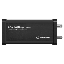 SAG1021I - 25 MHz isolated USB function/arbitrary waveform generator SDS800X HD, SDS1000X HD, four channel SDS1000X-E, SDS2000X-E, SDS3000X HD, SDS5000X, and SDS6000A oscilloscopes