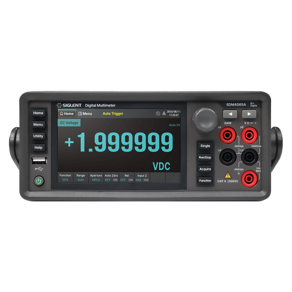 SDM4065A - Siglent SDM4000 Series: 6.5Digit Benchtop Digital Multimeter