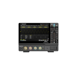 SDS1104X HD - Siglent Oscilloscope - 100MHz, 4 channels, 2GSa/s, 12-bit high resolution, 100Mpts memory depth mixed signal oscilloscope; 10.1'' touch screen