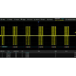 SDS2000HD-ARINC - Siglent SDS2000X HD Options: ARINC trigger & decode (SW)