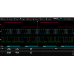 SDS3000HD-I2S - Siglent Oscilloscope Option - I2S trigger & decode (software)
