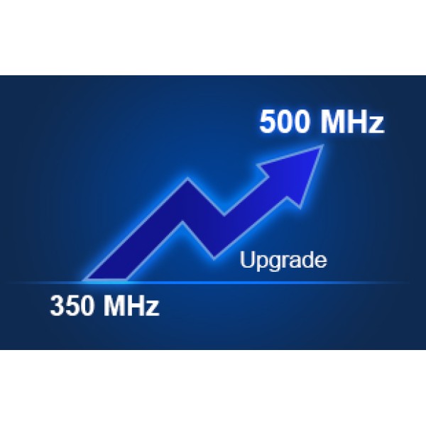 SDS5000HD-8BW3T5 - Siglent SDS5000X  HD Options: 8-ch, 350 MHz to 500 MHz bandwidth upgrade (software)