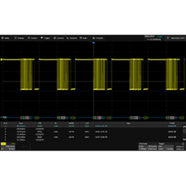 SDS5000HD-FlexRay - Siglent SDS5000X  HD Options: FlexRay trigger & decode (software)