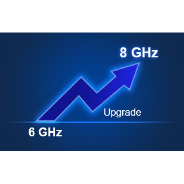 SDS7000A-BW6T8 - Siglent SDS7000A Options: 6 GHz to 8 GHz bandwidth upgrade (software)