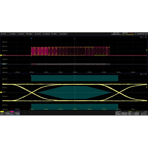 SDS7000A-CT-USB2 - Siglent Oscilloscope Option - USB 2.0 compliance test (software)