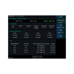 SHA860-LTE - Siglent SHA800A Options: LTE TDD/FDD OTA Measurement