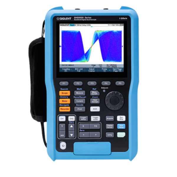 SHS820X - Siglent 200 MHz; 2 channels, 1 GSa/s; ·12 Mpts points memory depth;  1 Mpts FFT； 6000 counts DMM;   Includes Recorder mode, including Sample and Measurement Loggers；  IP Rating: IP51