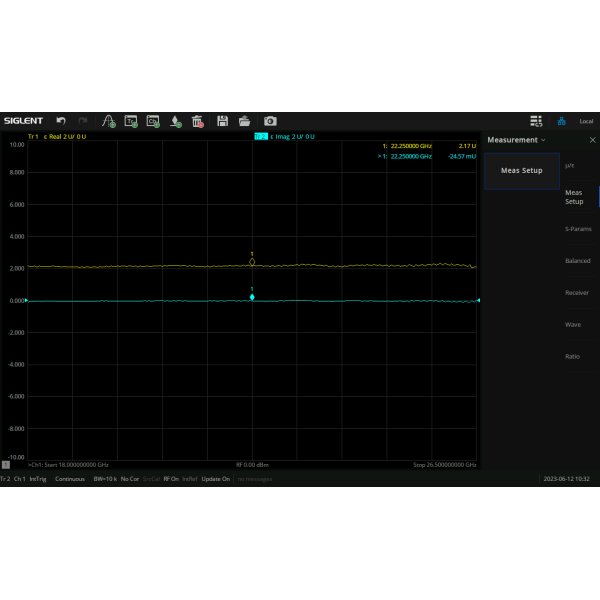 SNA6000-MT - Siglent SNA6000A Options: Material Measurement (Software), requires waveguide cal kit KWR42A