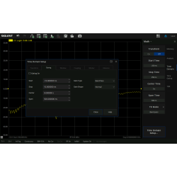 SNA6000-TDA - Siglent SNA6000A Options: Time-Domain analysis  (Software)