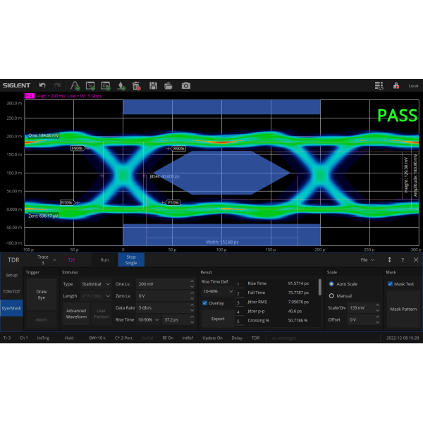 SNA6000-TDR - Siglent SNA6000A Options: Enhanced Time-Domain analysis (Software)