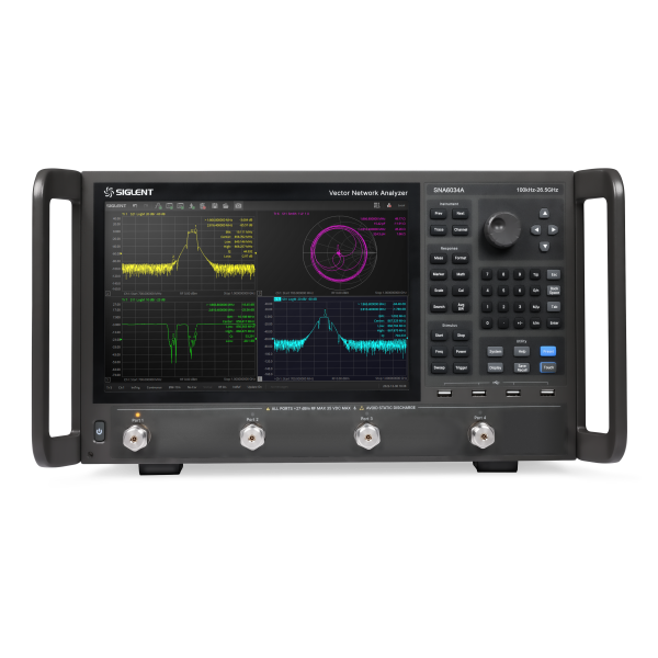 SNA6034A - Siglent SNA6000A Series: 26.5GHz, 4 ports Vector Network Analyzer