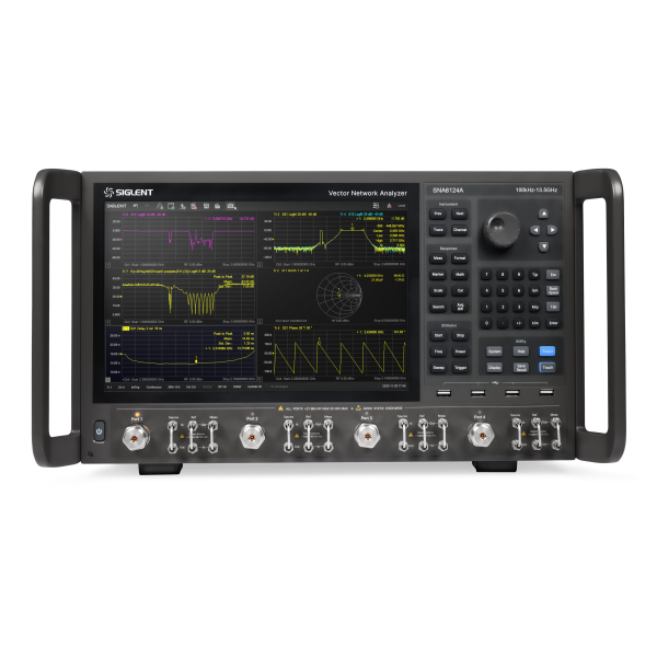 SNA6124A - Siglent SNA6000A Series: 13.5GHz, 4 ports Vector Network Analyzer with direct receiver access