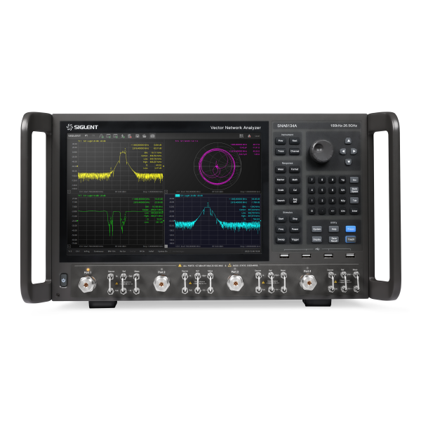 SNA6134A - Siglent SNA6000A Series: 26.5GHz, 4 ports Vector Network Analyzer with direct receiver access